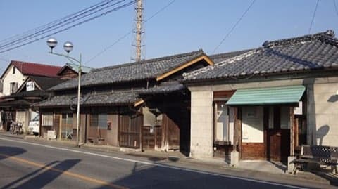 桐生新町の町並み